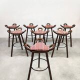 Vintage Spanish barstools Marbella