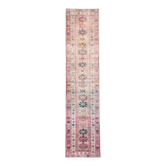 Soft & Dusty Pink Vintage Runner Rug, 78x360Cm