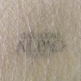 Vintage fiberglass and rattan tray - Sylvie Hétreau - Camaïeu - Alpac