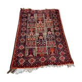 Tapis persan ancien en laine noué main 133x81cm