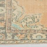 5x8 Vintage Light Yellow & Cream Classic Turkish Rug, 148x247Cm