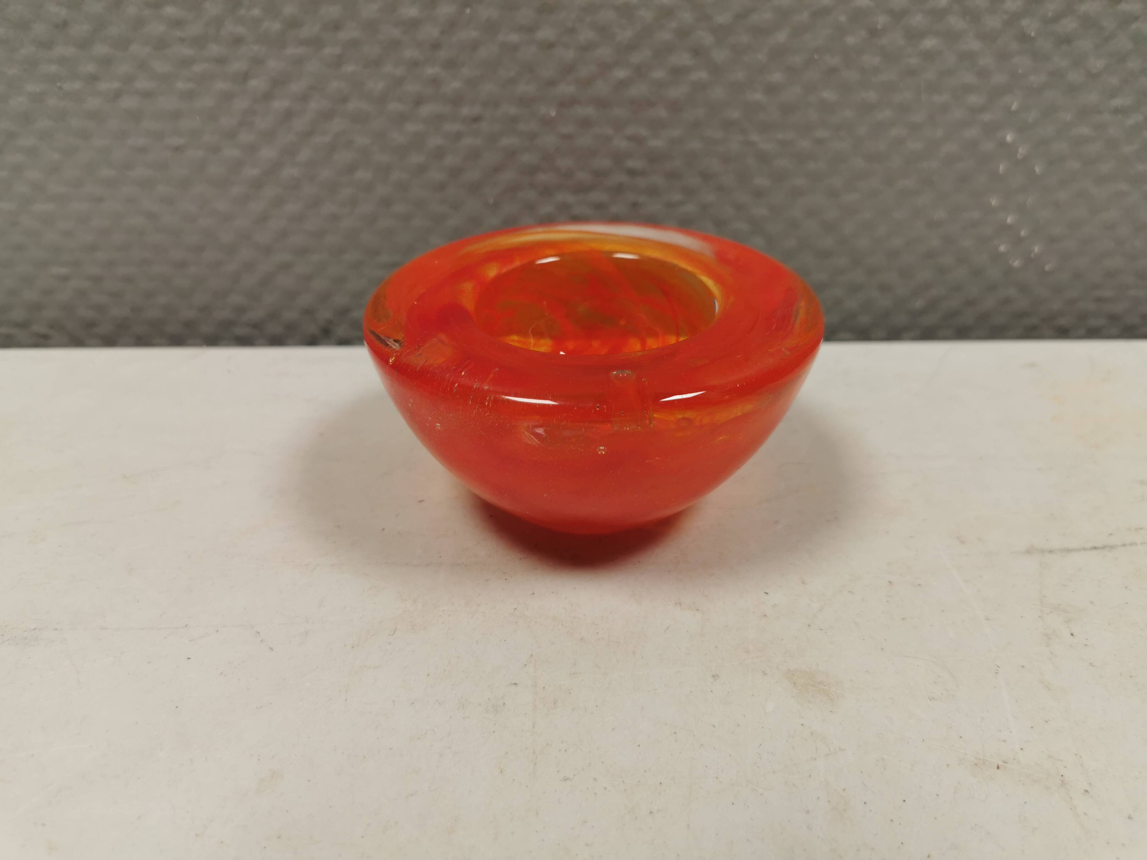 Beautiful candle holder by Kosta Boda, designed by Anna Ehrner in the 1990s