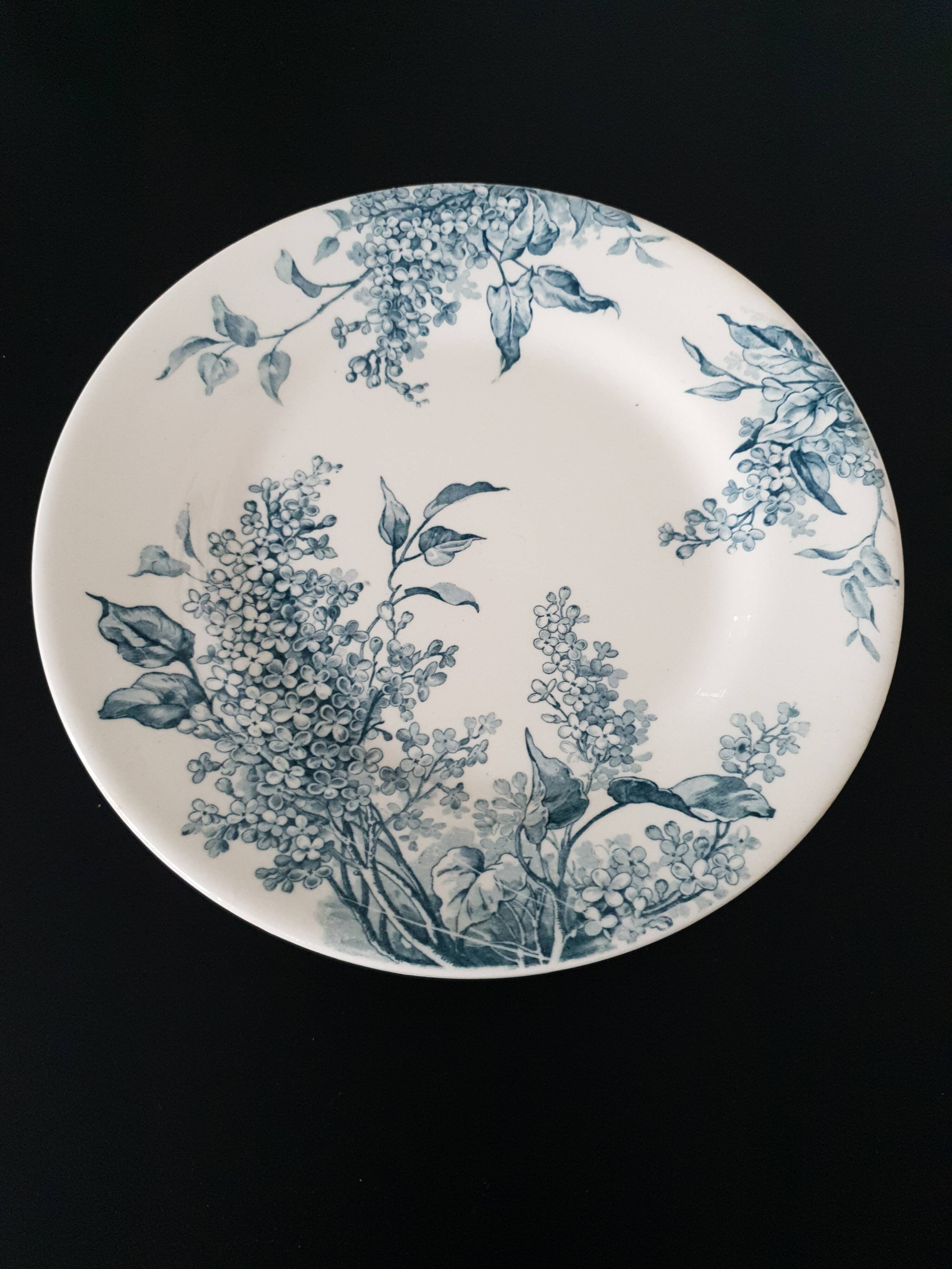Gien porcelain plate