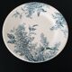 Gien porcelain plate