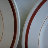 Lot of 13 Gien dessert plates