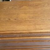 Oak chest of drawers