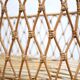 Vintage rattan cradle