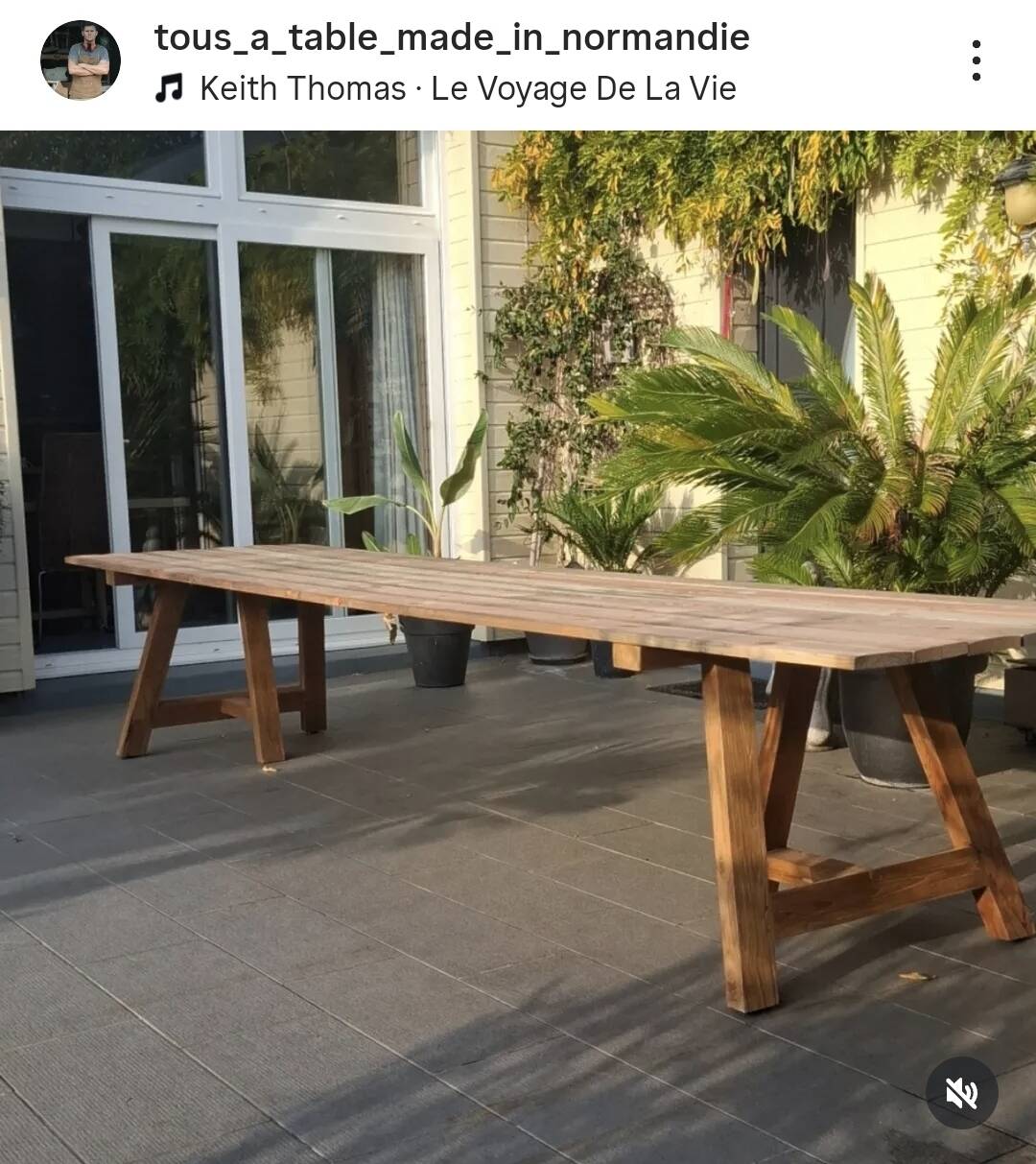 Indoor and outdoor table