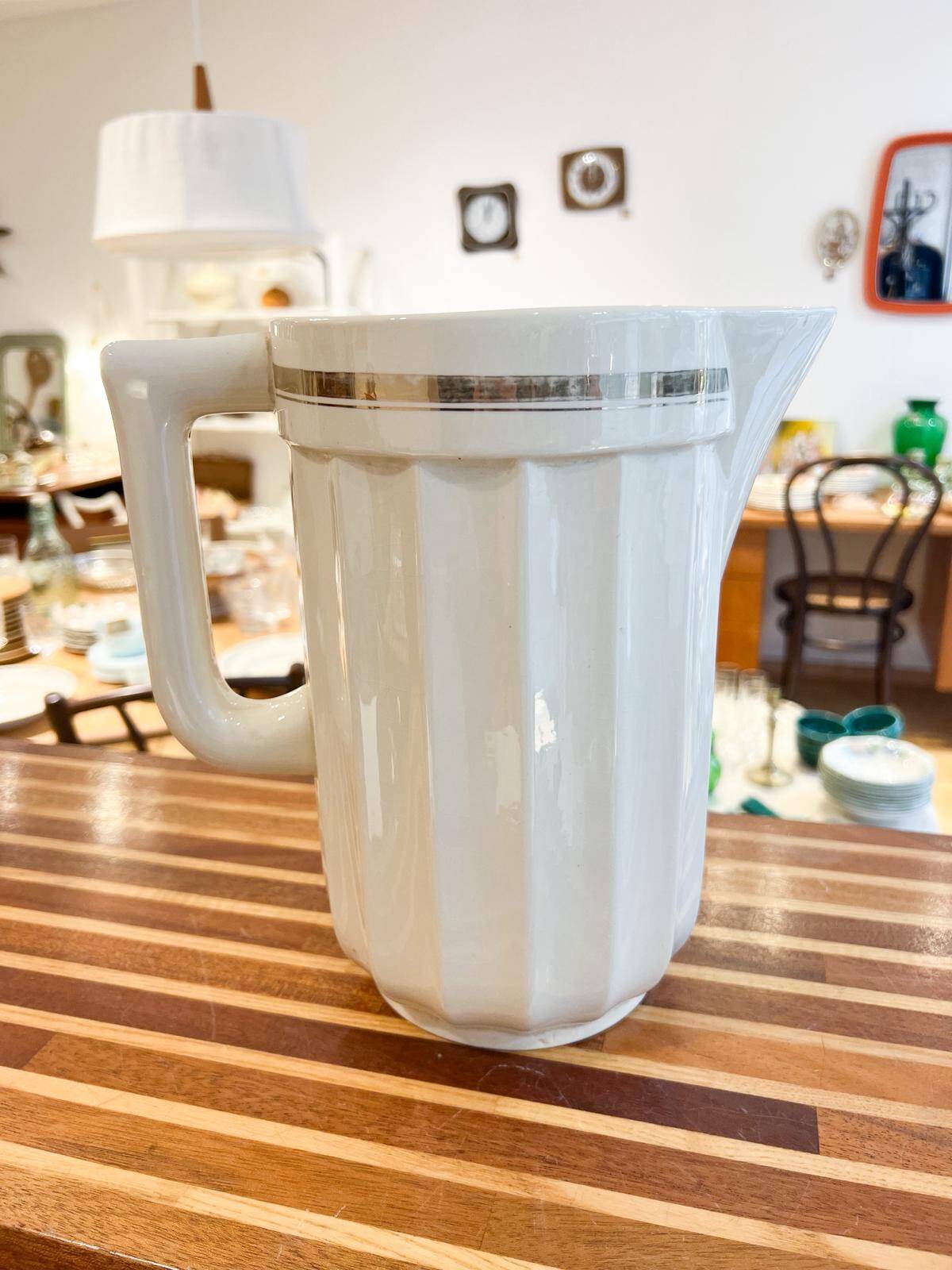 Old Sarreguemines pottery