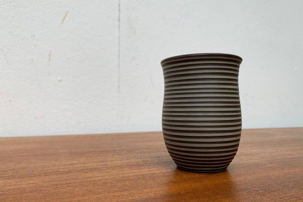 Mid-century minimalist vase by Kieler Kunstkeramik, 1960s