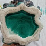 Old shell lamp "Monaco" in ceramic around the years 50/60.
