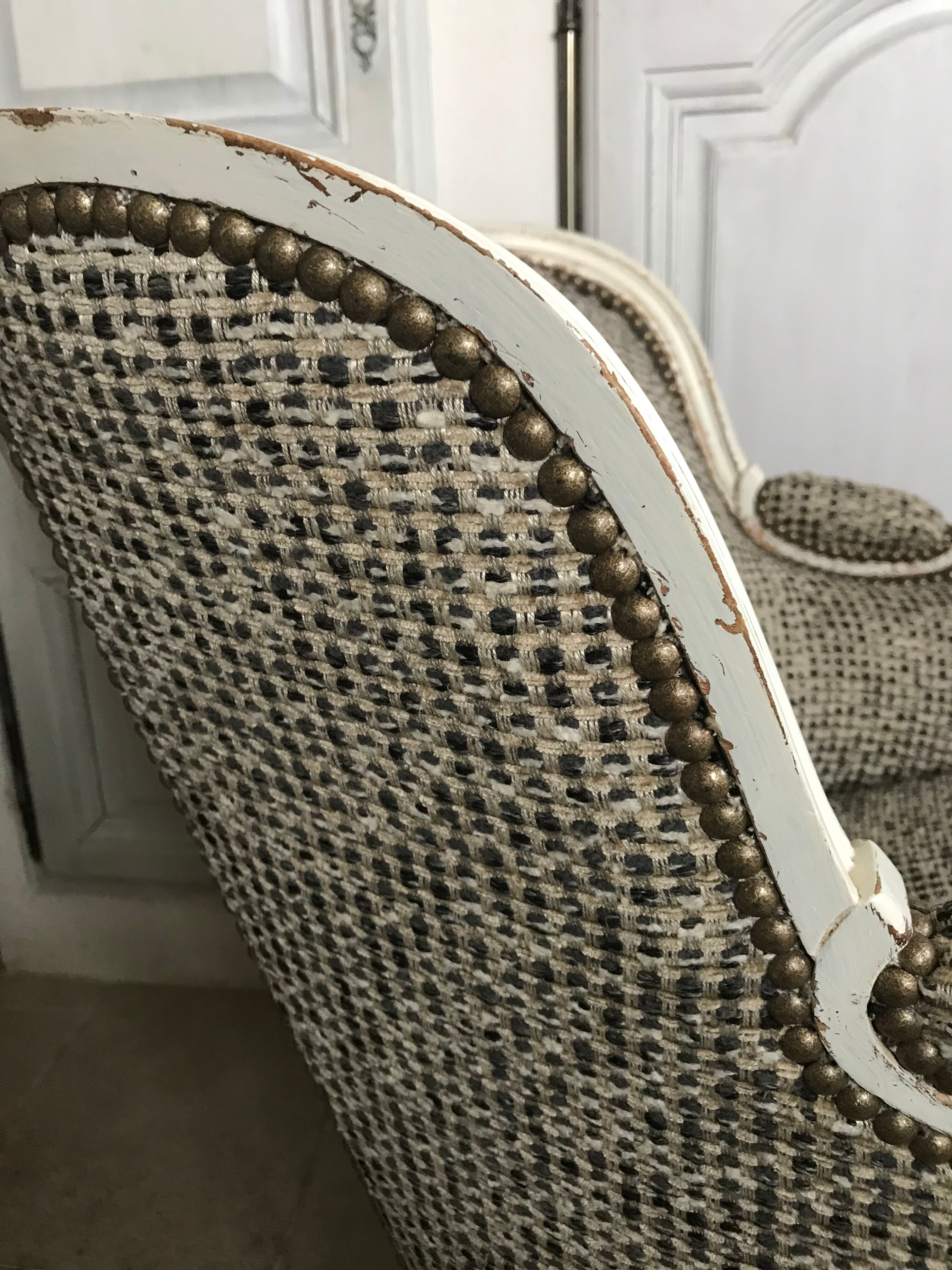 Louis XV-style Bergère chair