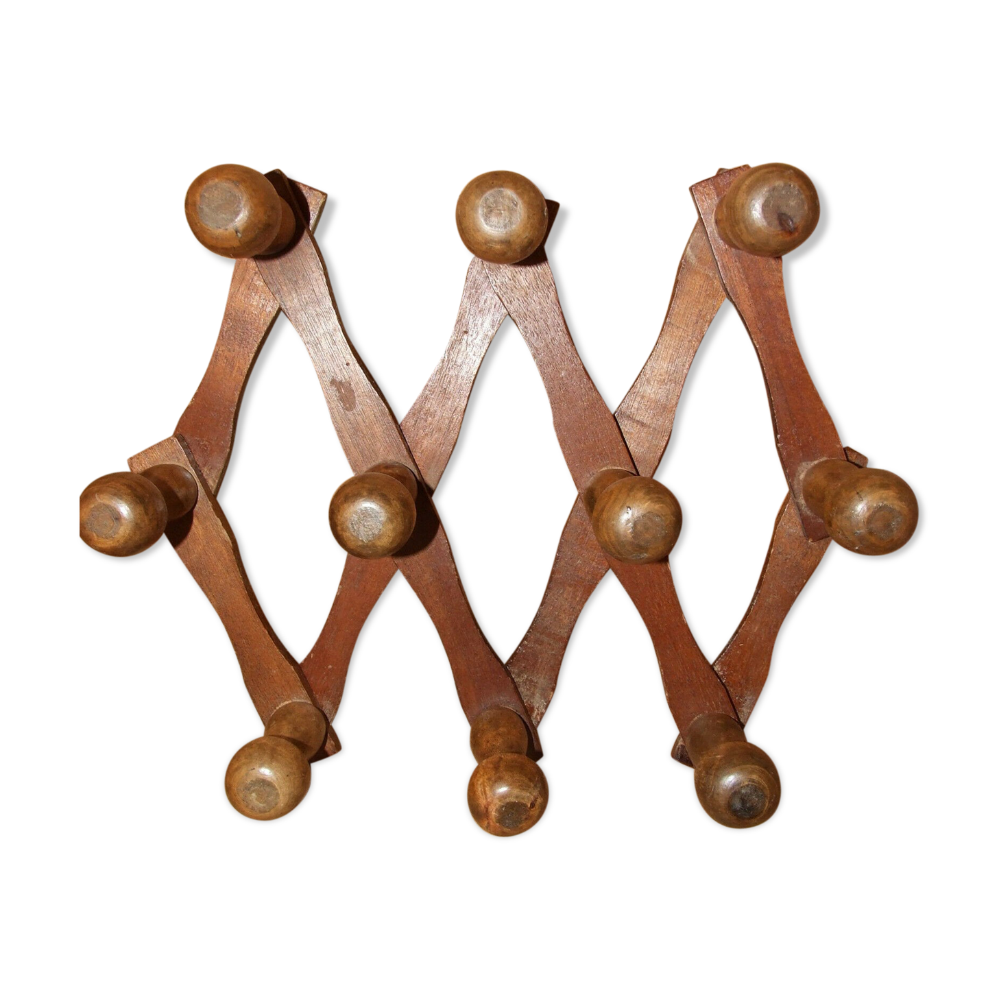 10-patères accordion system wall coat holder