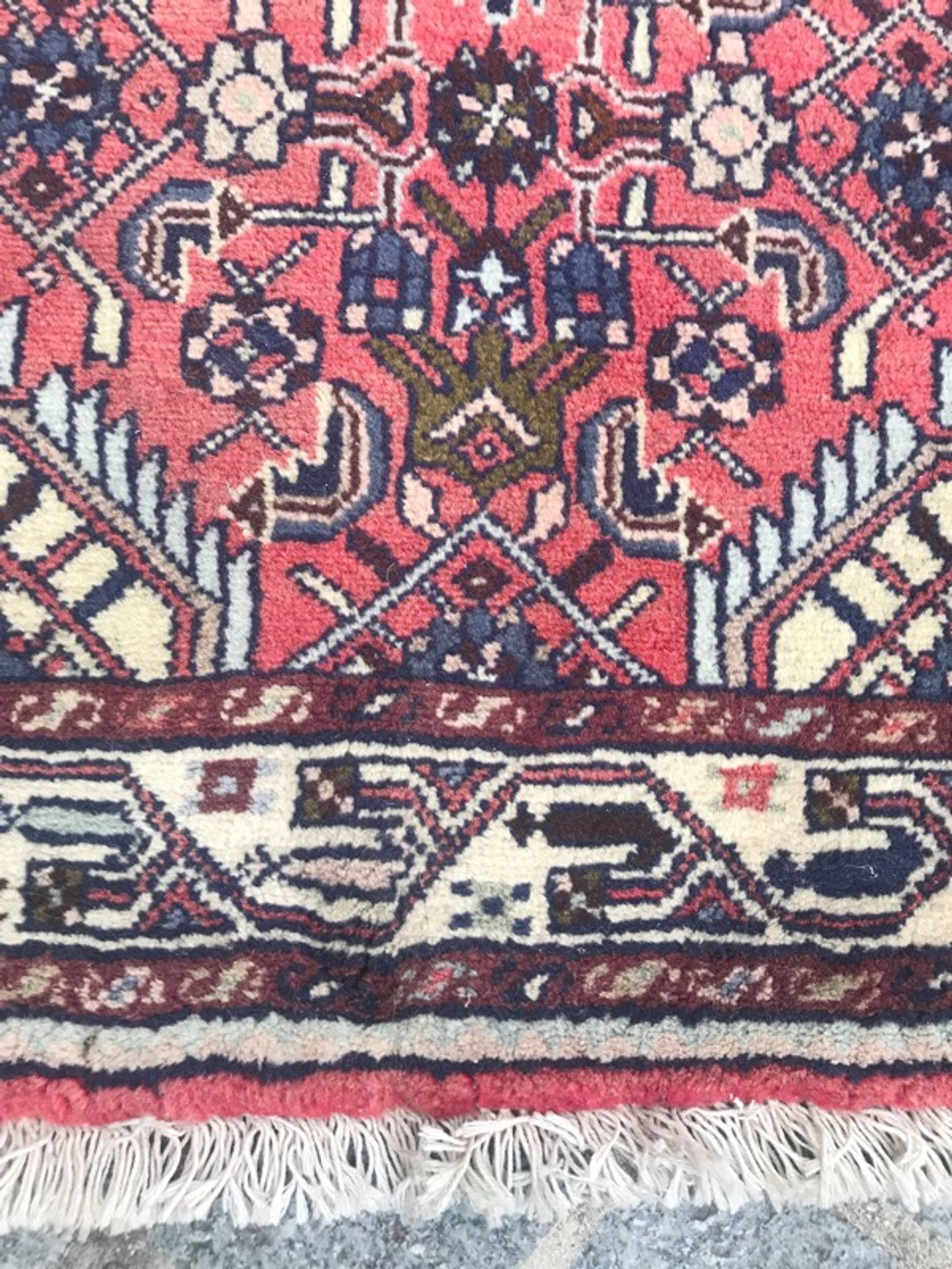 Handmade persian rug moussel 78x136 cm