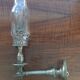 Bronze wall wall light