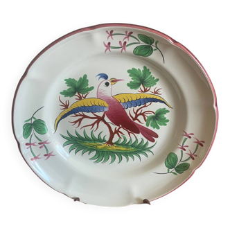 Assiette oiseau St Clément