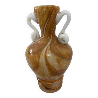 VINTAGE VASE in blown glass