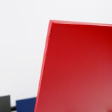Gerrit Rietveld Red & Blue Chair by Cassina