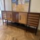 Grande enfilade en placage de palissandre et frêne