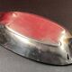 Gallia christofle old basket empty pocket flat silver metal, art nouveau