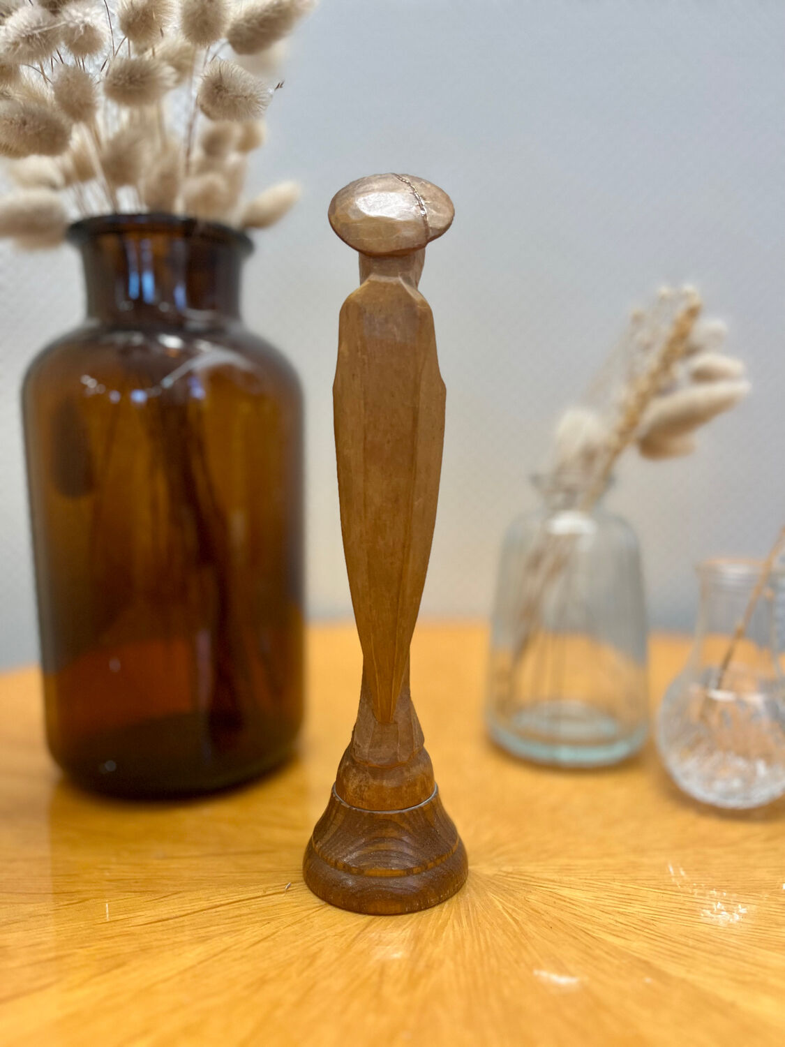 Virgin Mary statuette vintage 1970