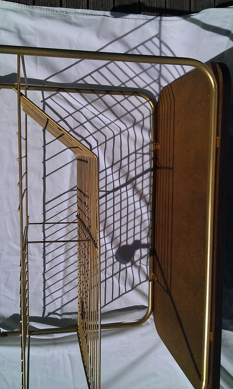 Coffee table with magazine rack