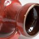 Red vase Scheurich Keramik - West Germany 480 46 - Nizza decor.