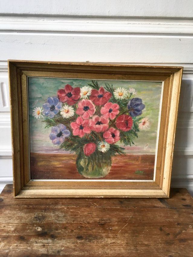 Painting still life in oil