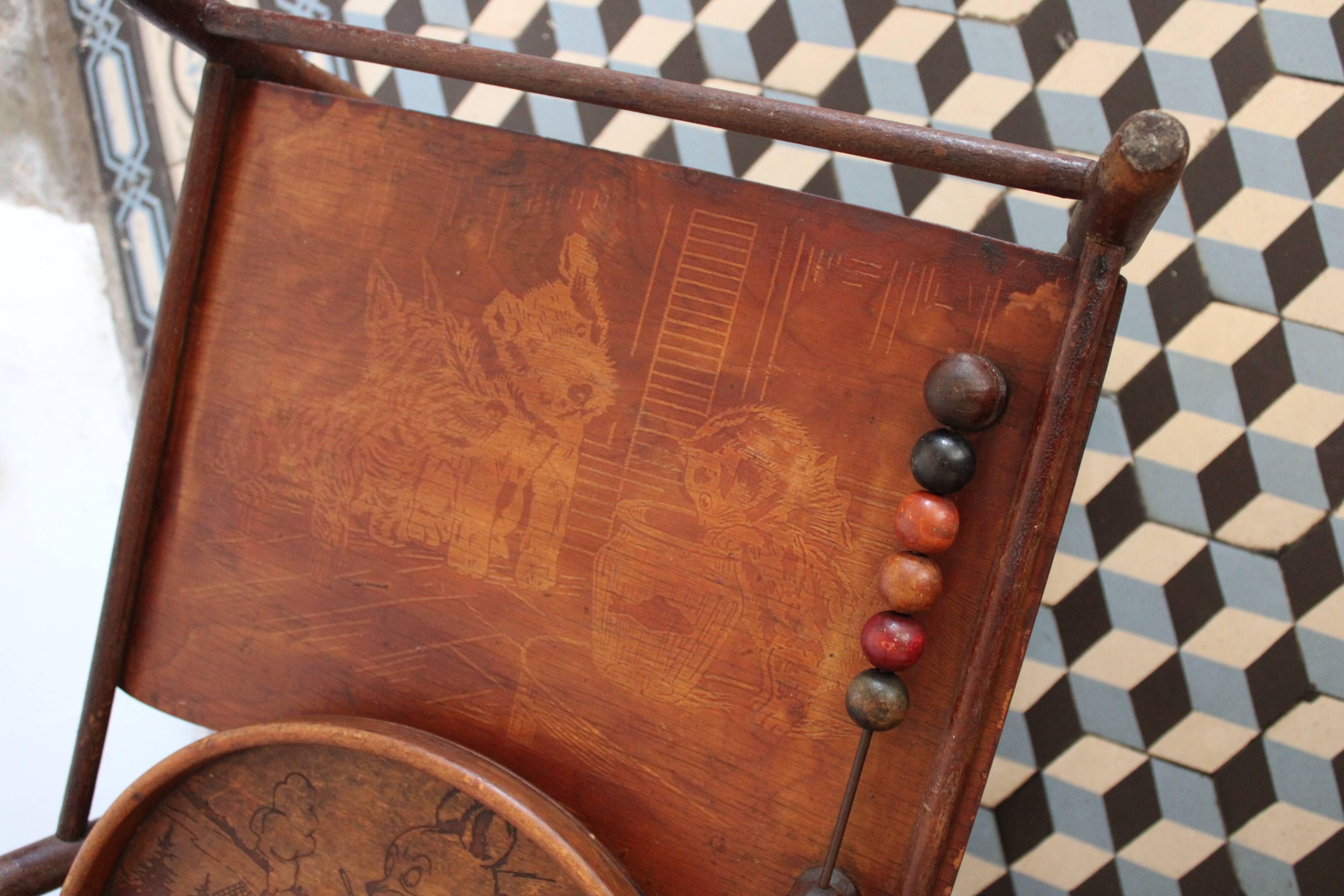 Baumann children's high chair