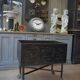 Factory trolley in polished metal 1950