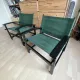 Paire de fauteuils Hyllinge Mobler modèle safari