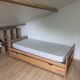 Solid wood bunk bed