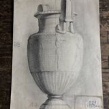 Etude d'atelier néo-classique, Jarre de marbre 1920