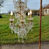 19th century crystal chandelier