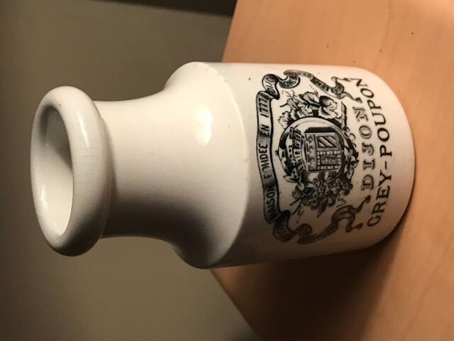 Grey Poupon Mustard Pot