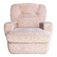 Fauteuil en velours côtelé années 70
