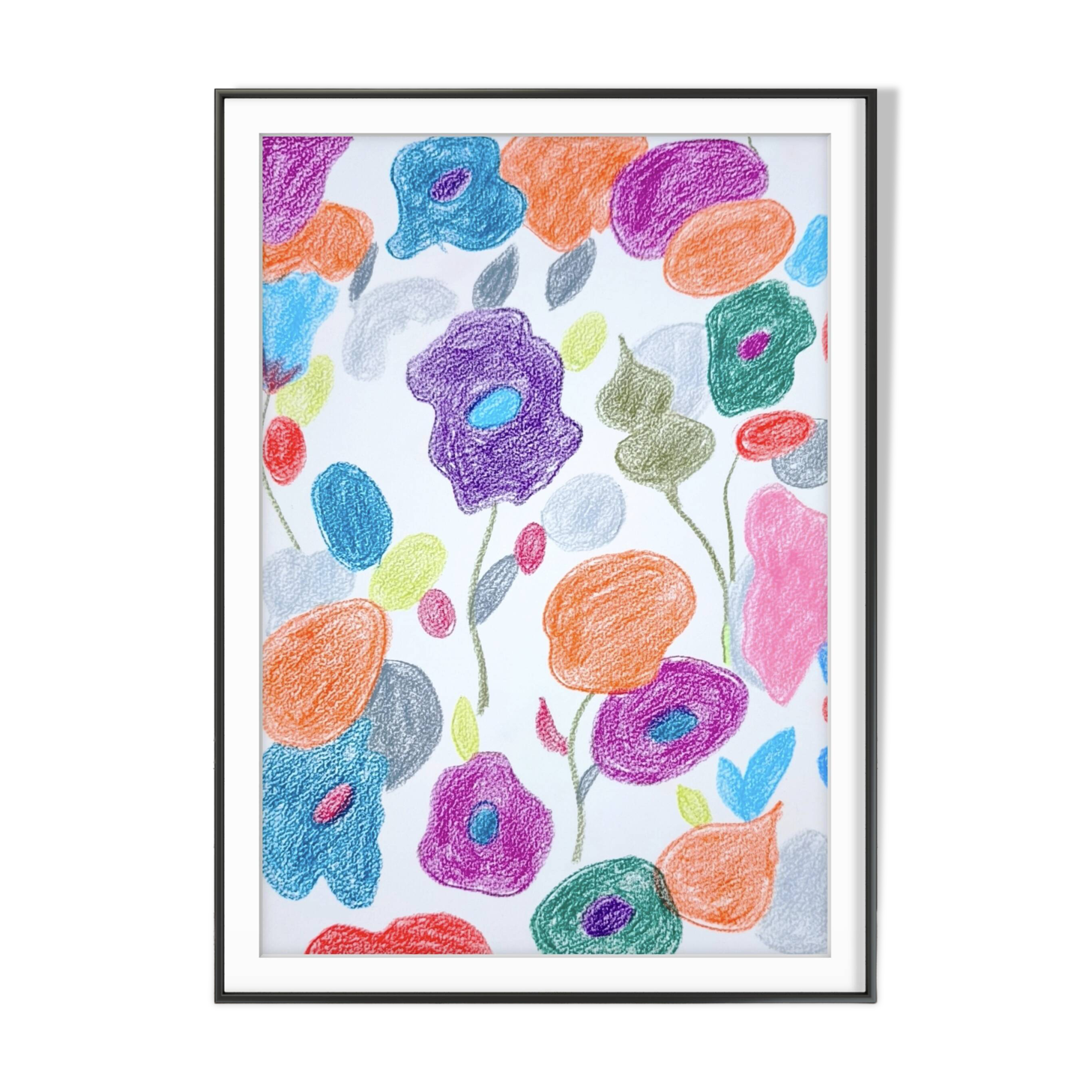 Affiche illustration contemporain