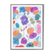 Affiche illustration contemporain