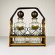 Tantalus Vintage Decanters for Cognac and Whisky, Italy, 1960s, set of 2