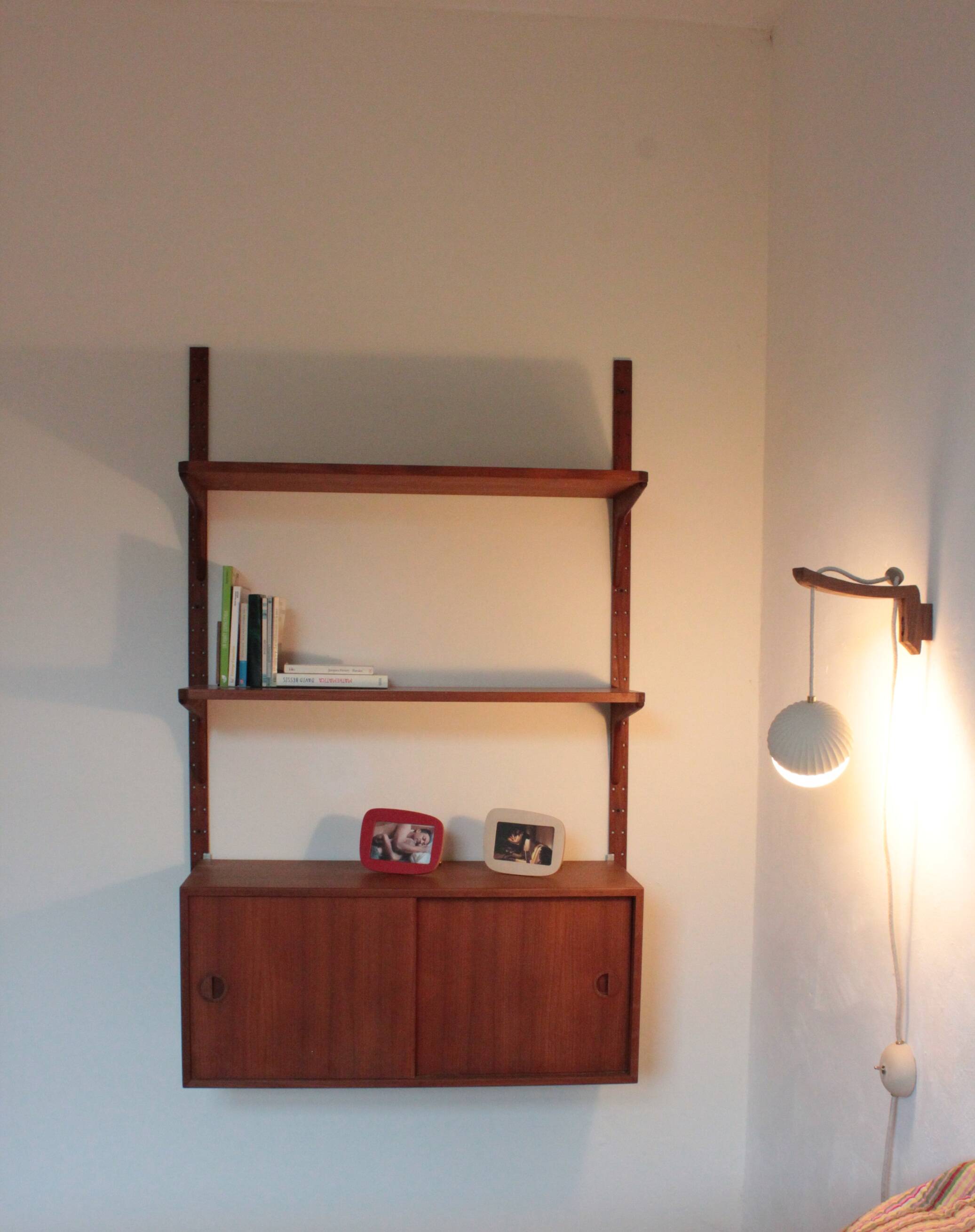 Hansen & Guldborg wall unit for HG Møbler 1960 Denmark