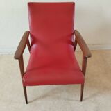Fauteuil scandinave vintage années 70