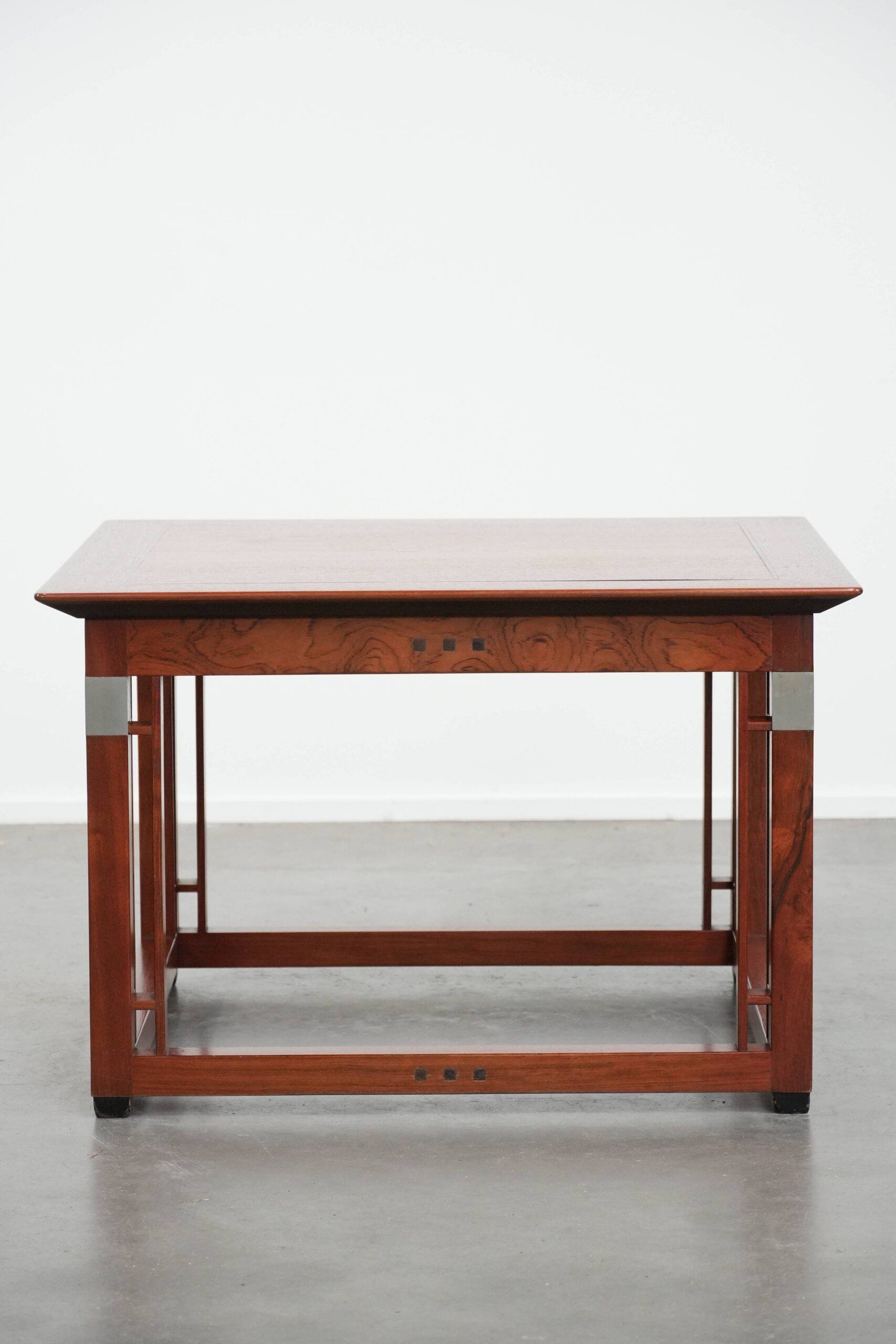 Square Art Deco design side/coffee table in properly used condition