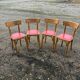4 chaises bistrot Baumann