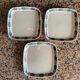 Trio d'assiettes Turi-Design vintage 1970