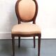 Lot de 5 chaises médaillon style Louis XVI