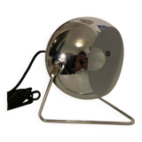Chrome eyeball style lamp