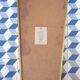 Free form mirror 45X80 cm brass frame