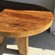 Immense solid teak table 2.10m x 1m