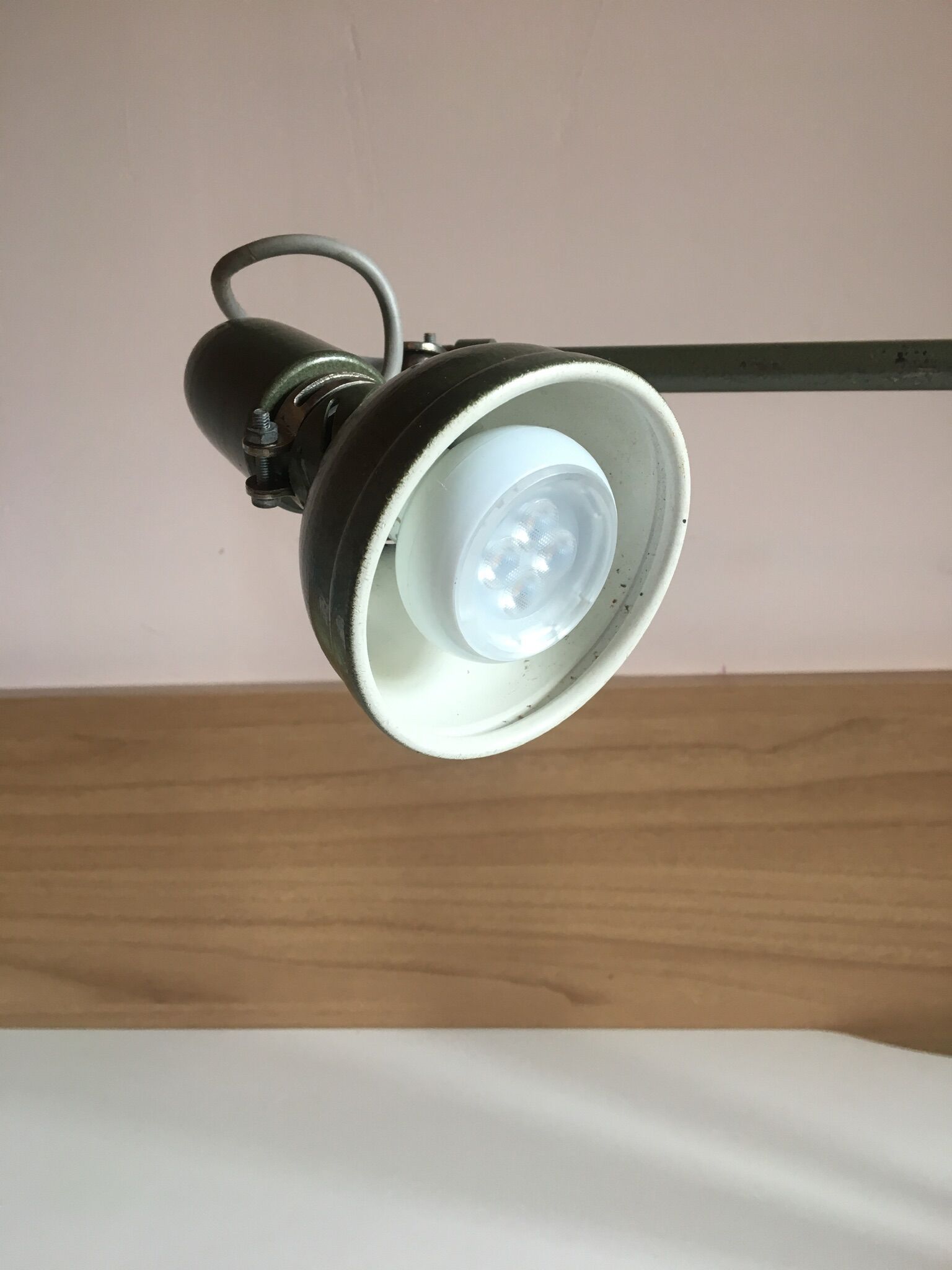 Lampe articulée d’atelier Lumina breveté années 1950/1960