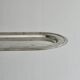 Small vintage oval tray in shiny lightweight metal